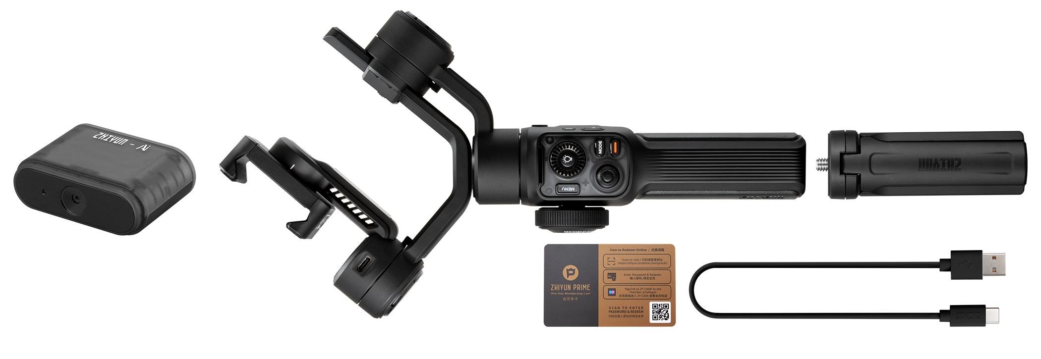 ★AIトラッカー付★ZHIYUN SMOOTH 5S AI COMBO Amazon.com: ZHIYUN Smooth 5S AI Combo 3-Axis Gimbal Stabilizer for